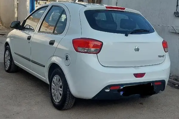 نمای 2 از خرید تیبا، هاچ بک، EX، مدل 1399 مدل 1399 رنگ سفید / داخل خاکستری نقدی و اقساطی در خودروشاپ