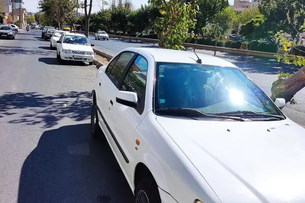 نمای 4 از خرید سمند، LX، XU7، مدل 1395 مدل 1395 رنگ سفید / داخل قهوه ای نقدی و اقساطی در خودروشاپ نمای 4 از خرید سمند، LX، XU7، مدل 1395 مدل 1395 رنگ سفید / داخل قهوه ای نقدی و اقساطی در خودروشاپ