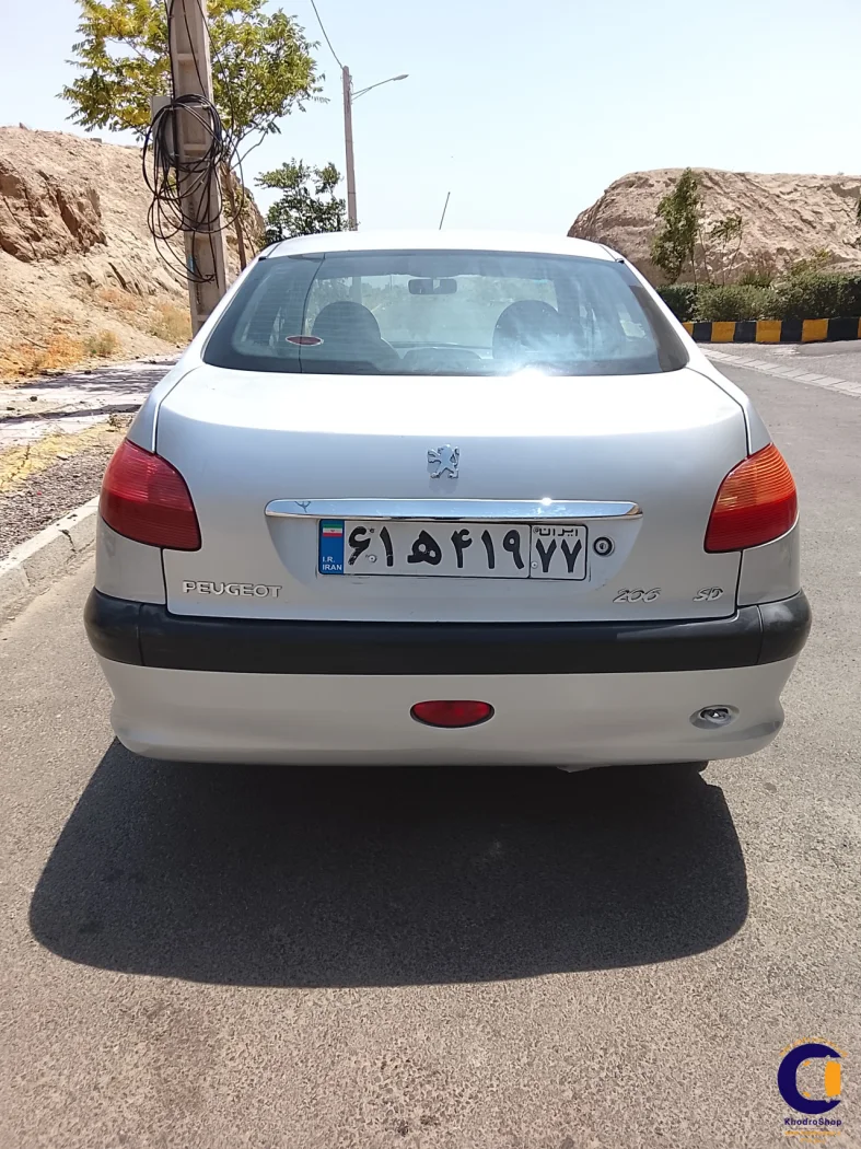 نمای 3 از خرید پژو 206 SD V9 مدل 2008-1387 مدل 2008-1387 رنگ نقره ای نقدی و اقساطی در خودروشاپ نمای 3 از خرید پژو 206 SD V9 مدل 2008-1387 مدل 2008-1387 رنگ نقره ای نقدی و اقساطی در خودروشاپ