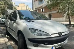 بندانگشتی نمای 2 از خرید پژو 206 تیپ ۲ مدل 2017-1396 مدل 2017-1396 رنگ سفید نقدی و اقساطی در خودروشاپ