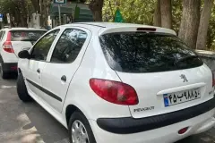 بندانگشتی نمای 4 از خرید پژو 206 تیپ ۲ مدل 2017-1396 مدل 2017-1396 رنگ سفید نقدی و اقساطی در خودروشاپ