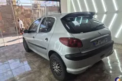 بندانگشتی نمای 5 از خرید پژو 206 تیپ ۶ مدل 2005-1384 مدل 2005-1384 رنگ نقره ای نقدی و اقساطی در خودروشاپ